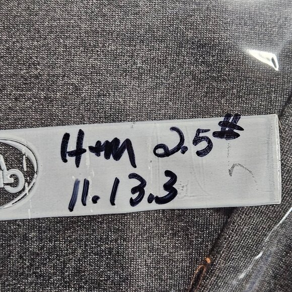 46R Mens Grey Blazer Jacket H&M Slim Fit Button Stylish Design Lightweight - Picture 12 of 13